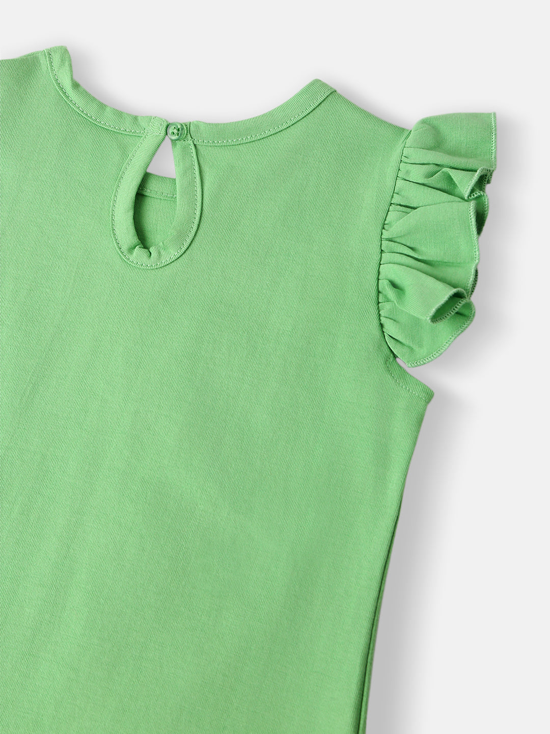 Nautinati Girls' Pack of 2 Single Jersey Cotton Printed Tops