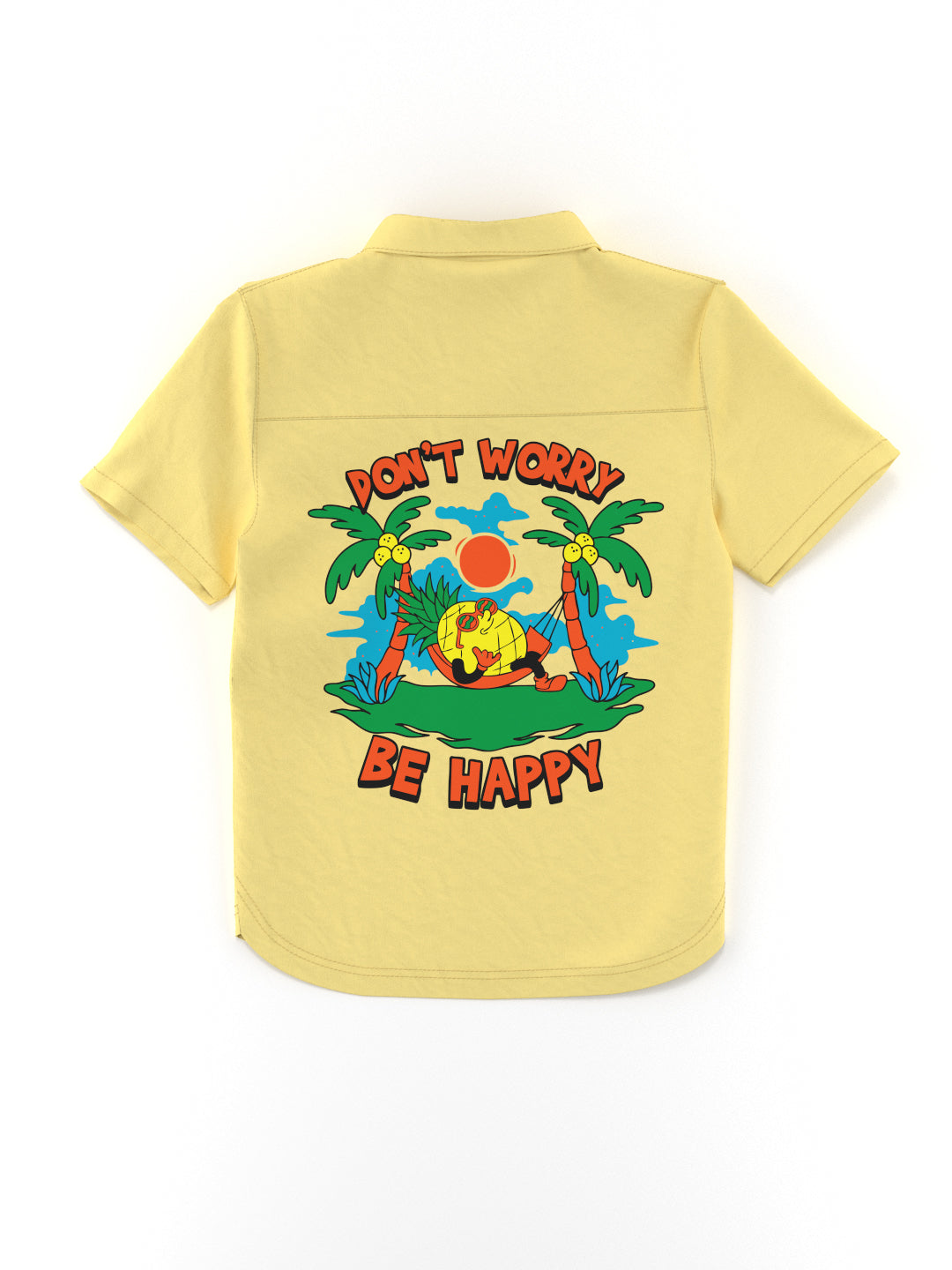 Nautinati Boys' Cotton Graphic Printed Shirt and Cargo Shorts with Patch Pockets