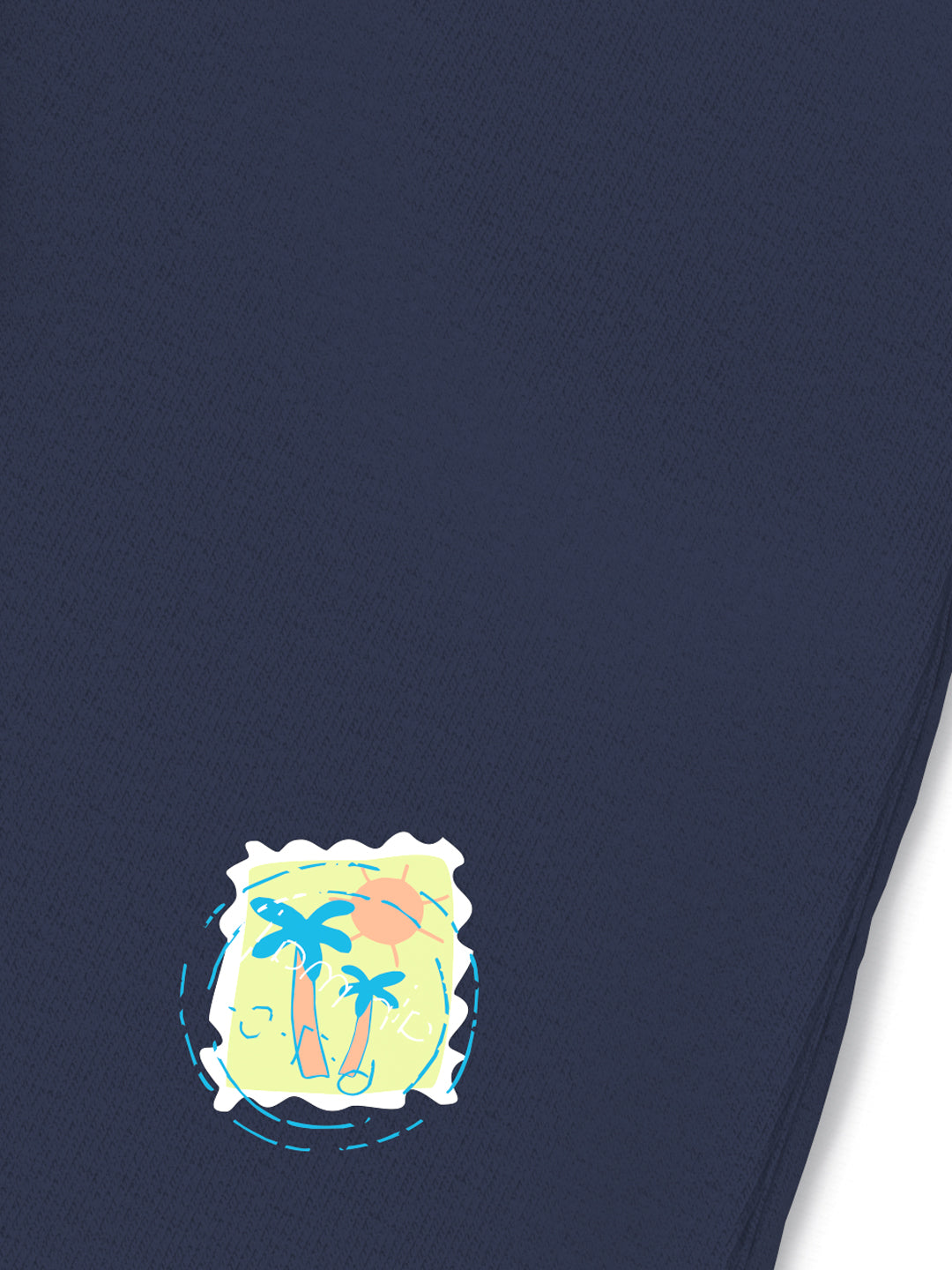 Nautinati Boys' Pack of 2 Cotton Graphic Print and Badged Shorts