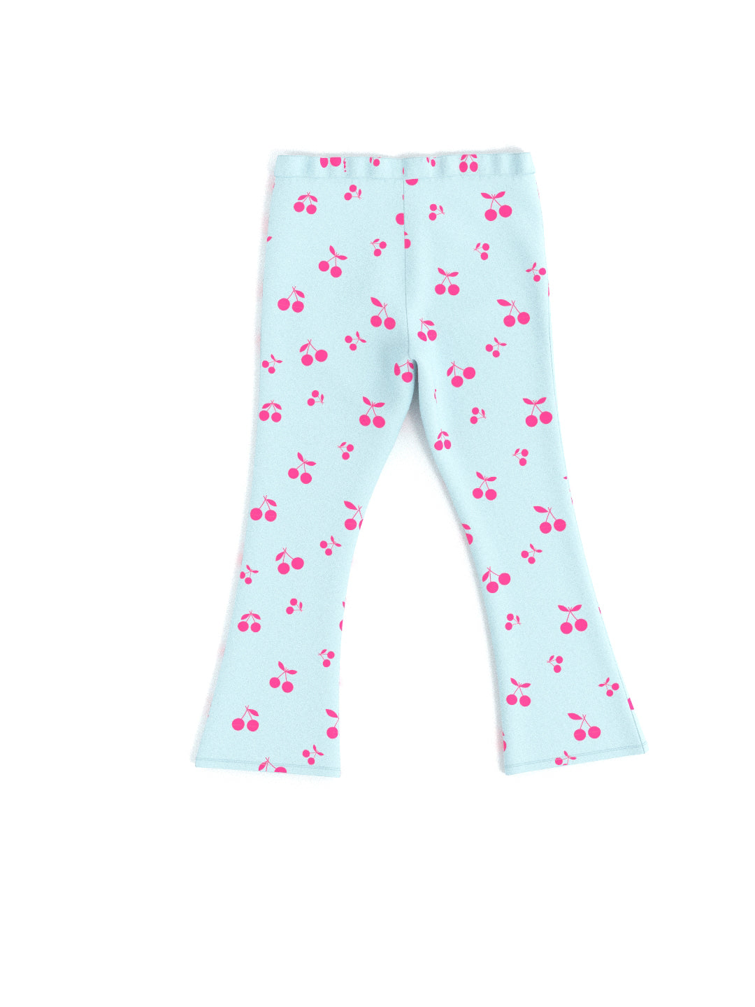 Nautinati's Girls' Cotton All-over Cherry Print Leggings