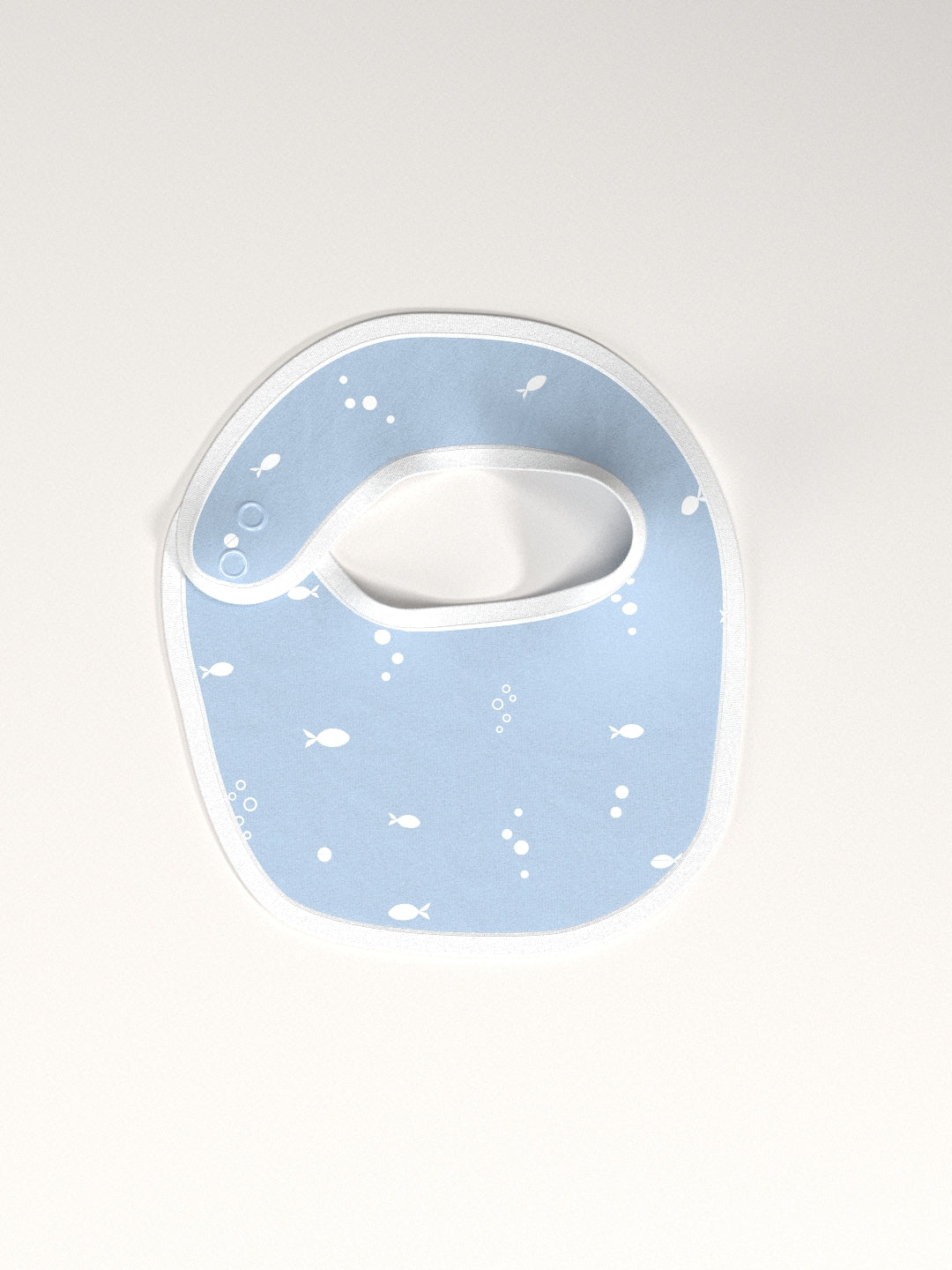 Nautinati Infants' Cotton Pack of 3 Ocean Print Bib