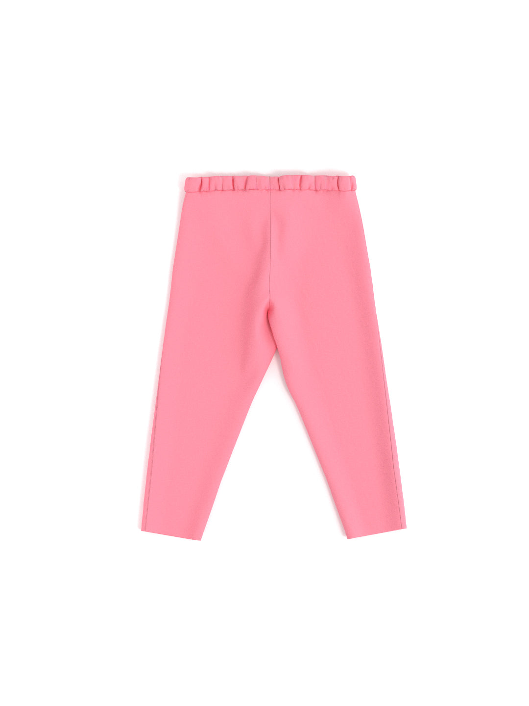 Nautinati's Girls' Cotton Pack of 2 Striped and Graphic Printed Leggings