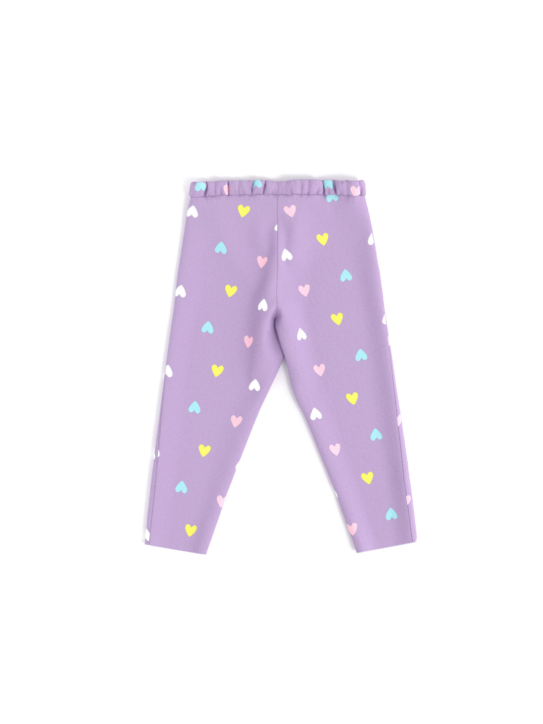 Nautinati's Girls' Cotton Pack of 2 Printed Leggings
