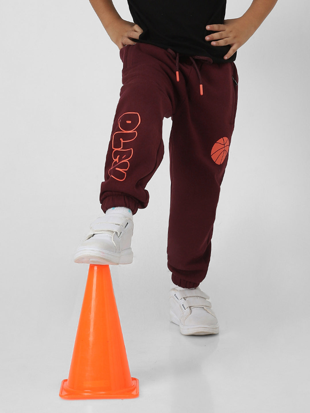 Nautinati Boys' Solid Utility Joggers
