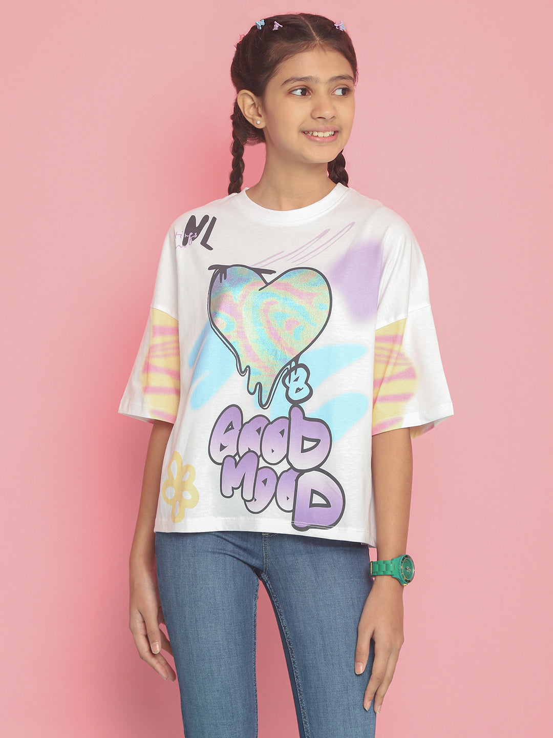 Natilene Girls Top