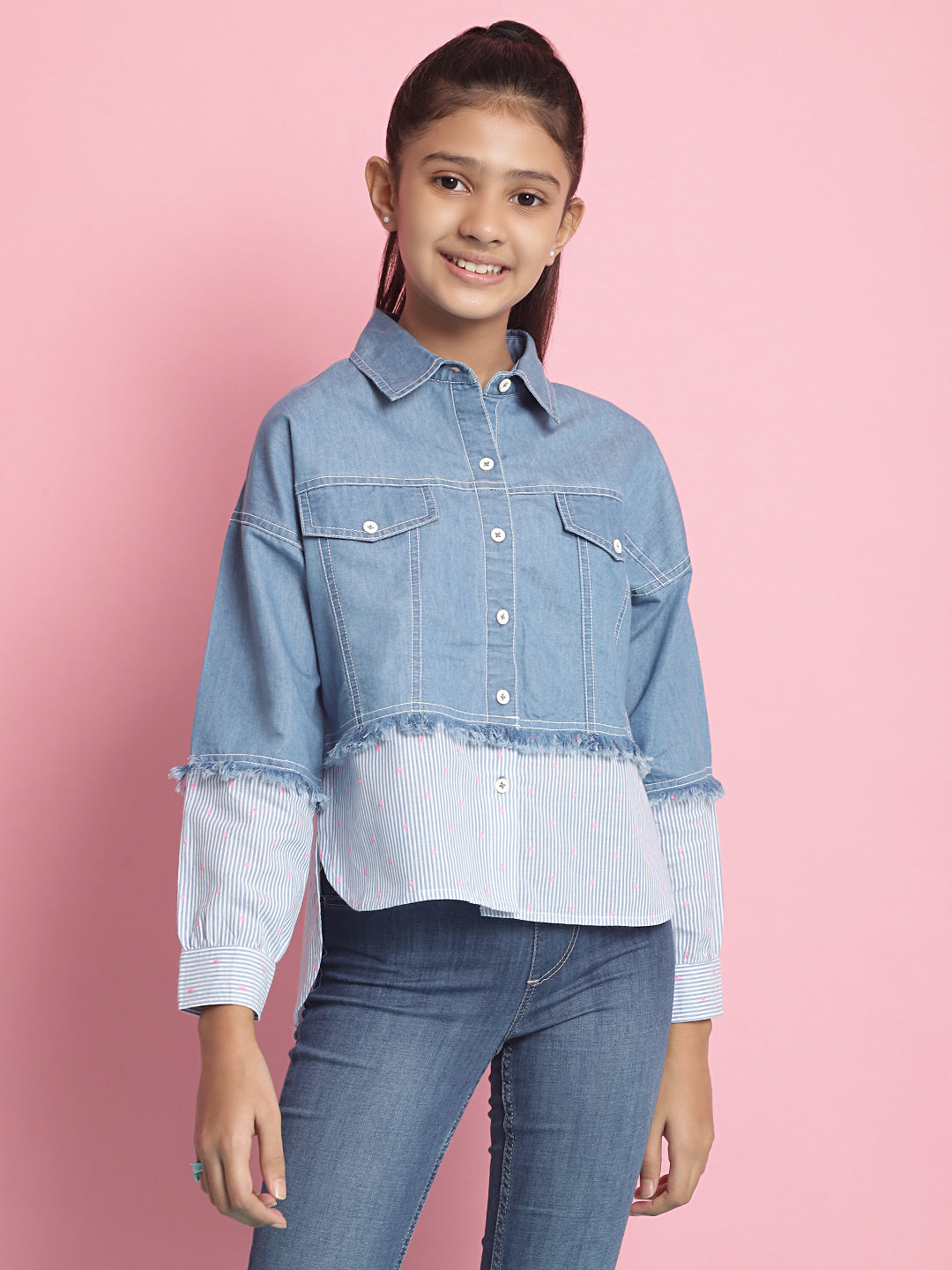 Natilene Girls Shirt