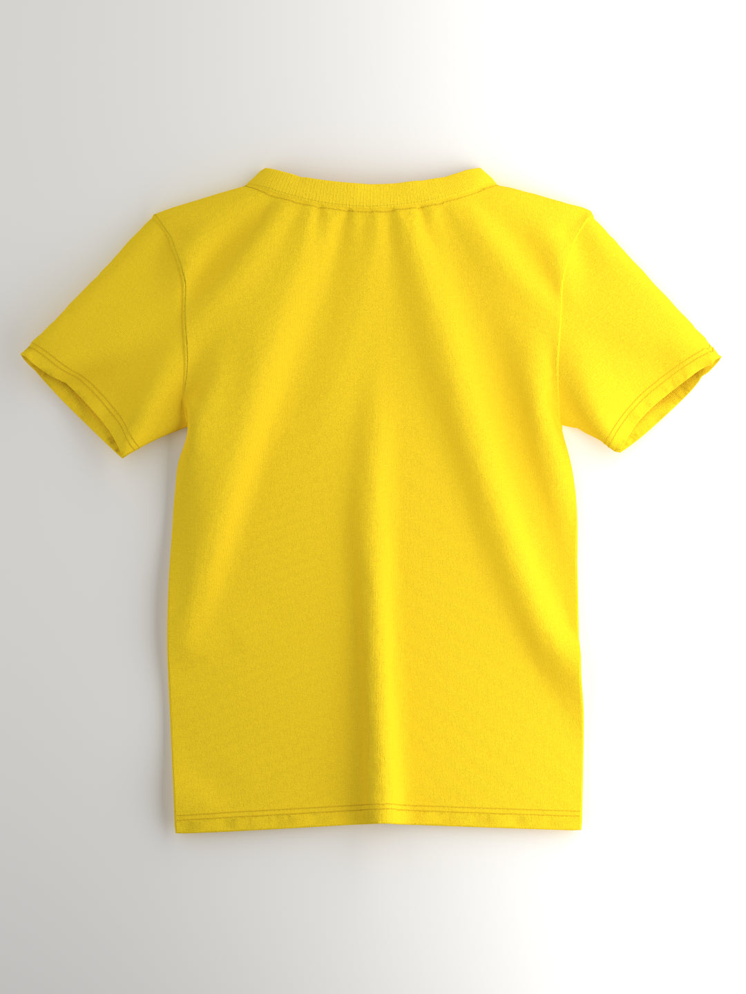 Boys Yellow-White Graphic Printed Half Sleeve Pack of 2 T-Shirt
