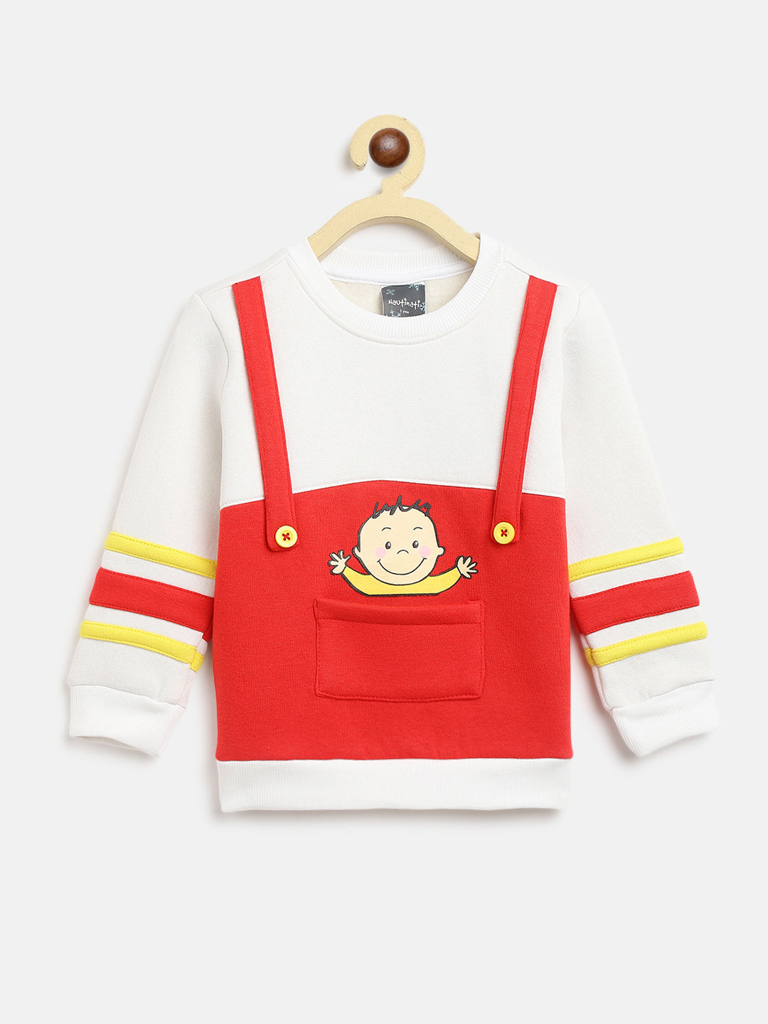 Nautinati Boys Colourblocked Sweatshirt