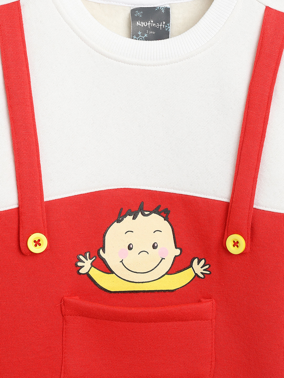 Nautinati Boys Colourblocked Sweatshirt