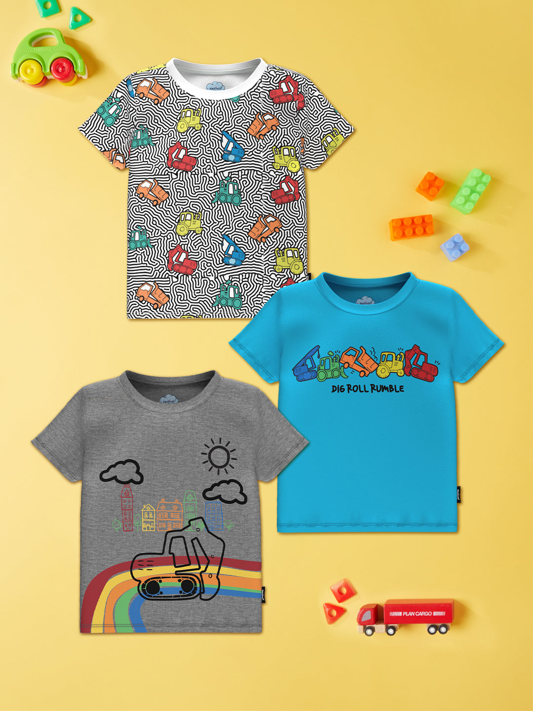 Nautinati Boys Pack Of 3