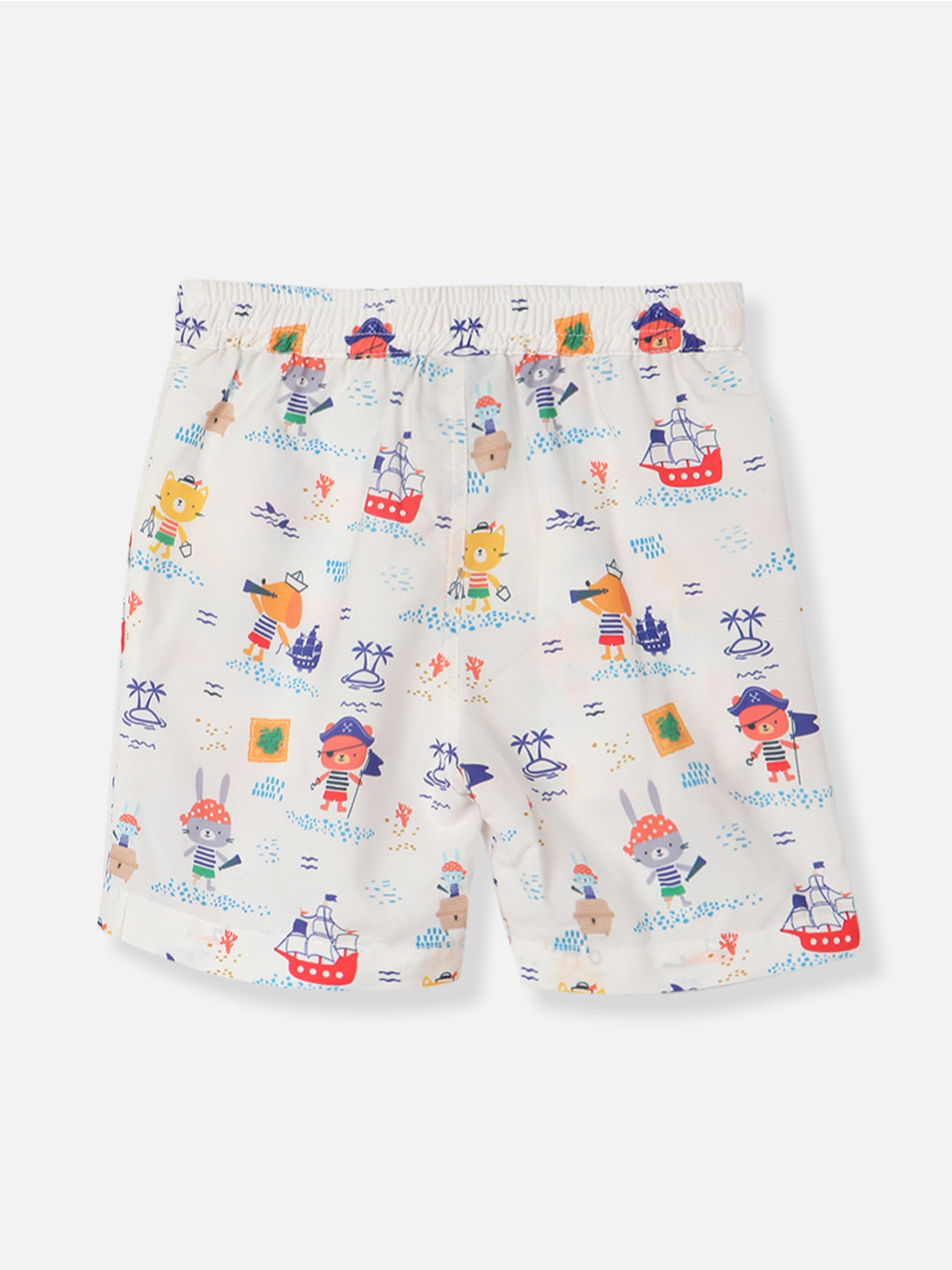 Nautinati Boys Conversational Printed Shorts