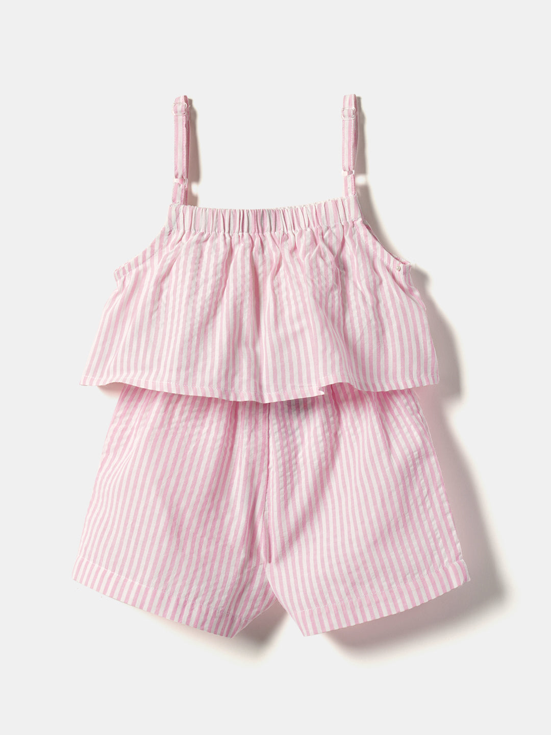 Nauti Nati Girls Embroidered Playsuit