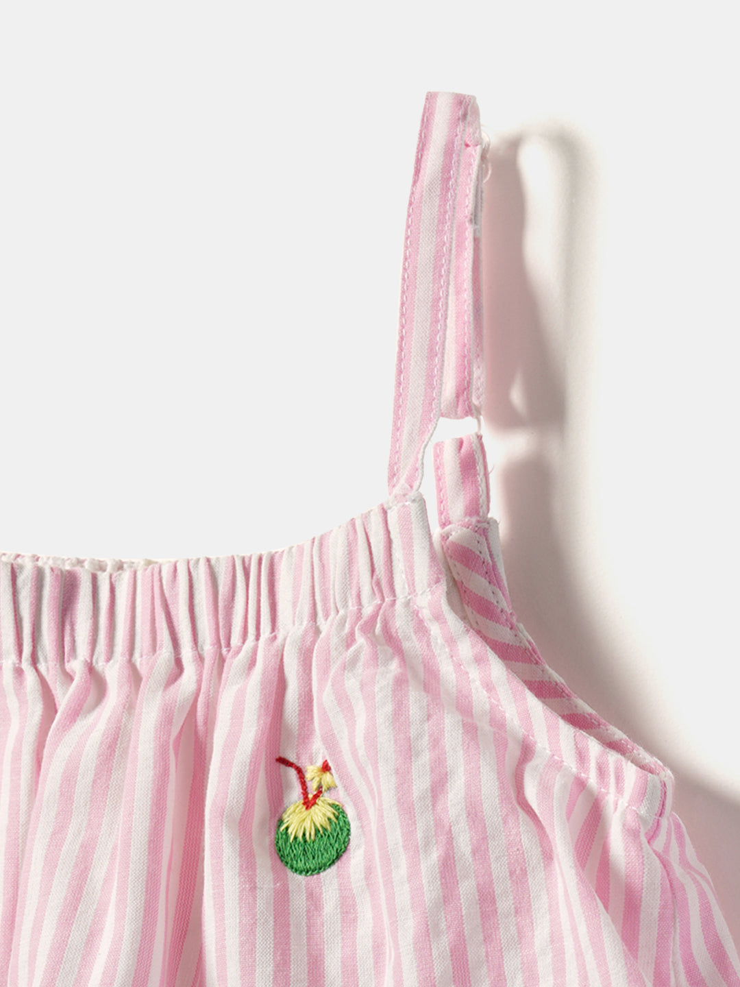 Nauti Nati Girls Embroidered Playsuit