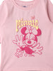 Nautinati Disney Girls Cotton Minnie Mouse Graphic Printed T-shirt