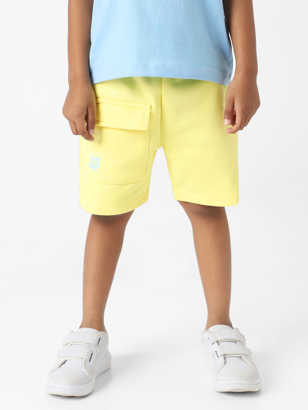 Nautinati Boys' Colourblock Combo Set of T-shirt and Shorts