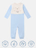 Nautinati Infantsâ€™ Premium Cotton Colourblock & Graphic Printed Sleepsuit