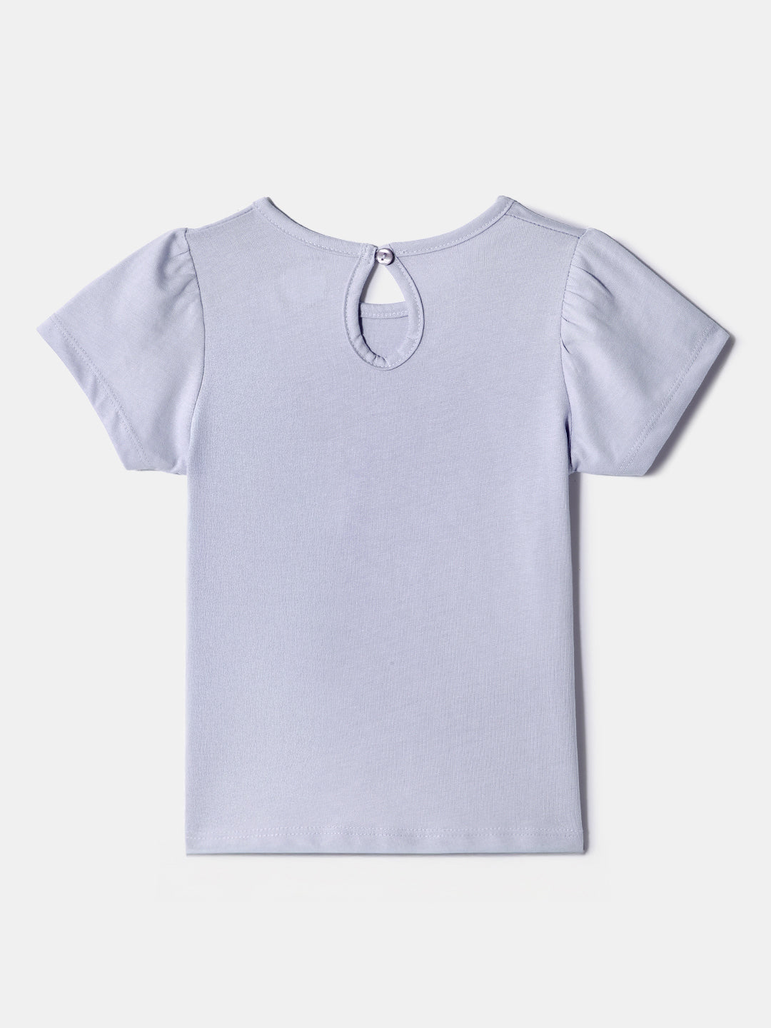 Nautinati Girls' Cotton Tops | Pack of 3 | Printed and Striped| Age 0 - 2 Years