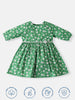 Nautinati Girls Soft Cotton Fruit Print Frock