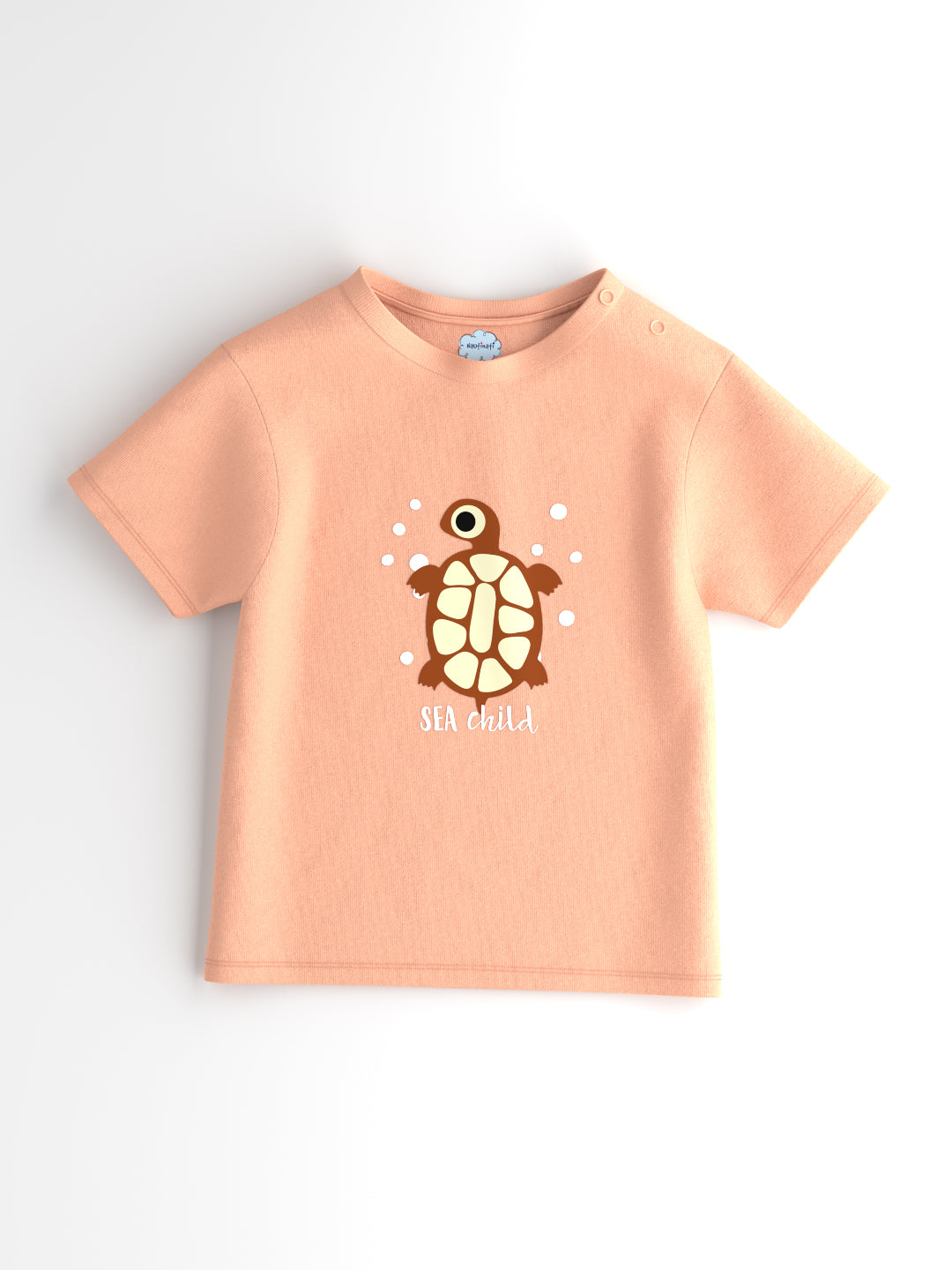 Nautinati Boys' Pack of 2 Cotton Beach Graphic Printed T-shirts