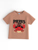 Nautinati Boys' Pack of 2 Cotton Beach Graphic Printed T-shirts
