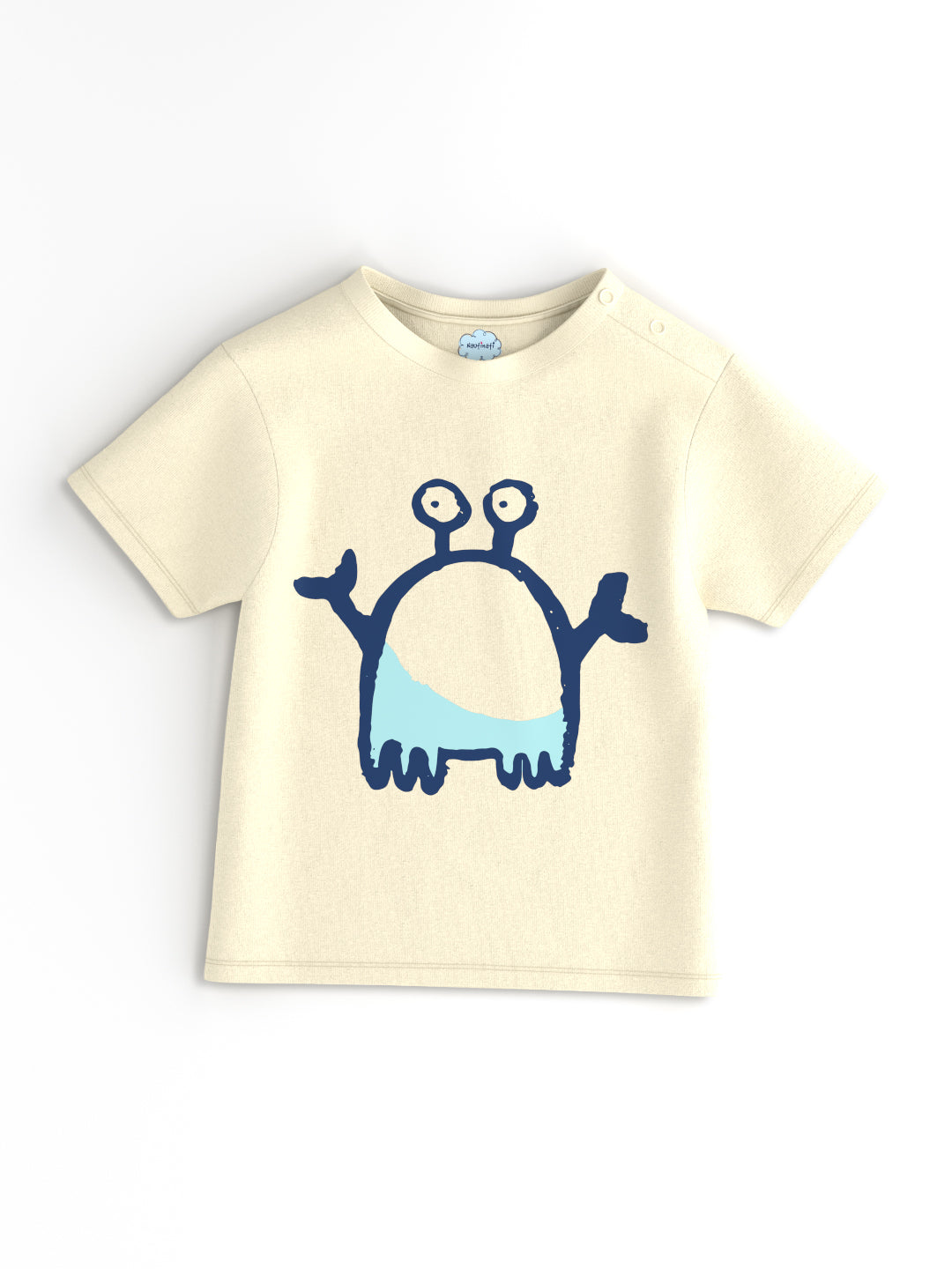 Nautinati Boys' Pack of 2 Cotton Beach Graphic Printed T-shirts