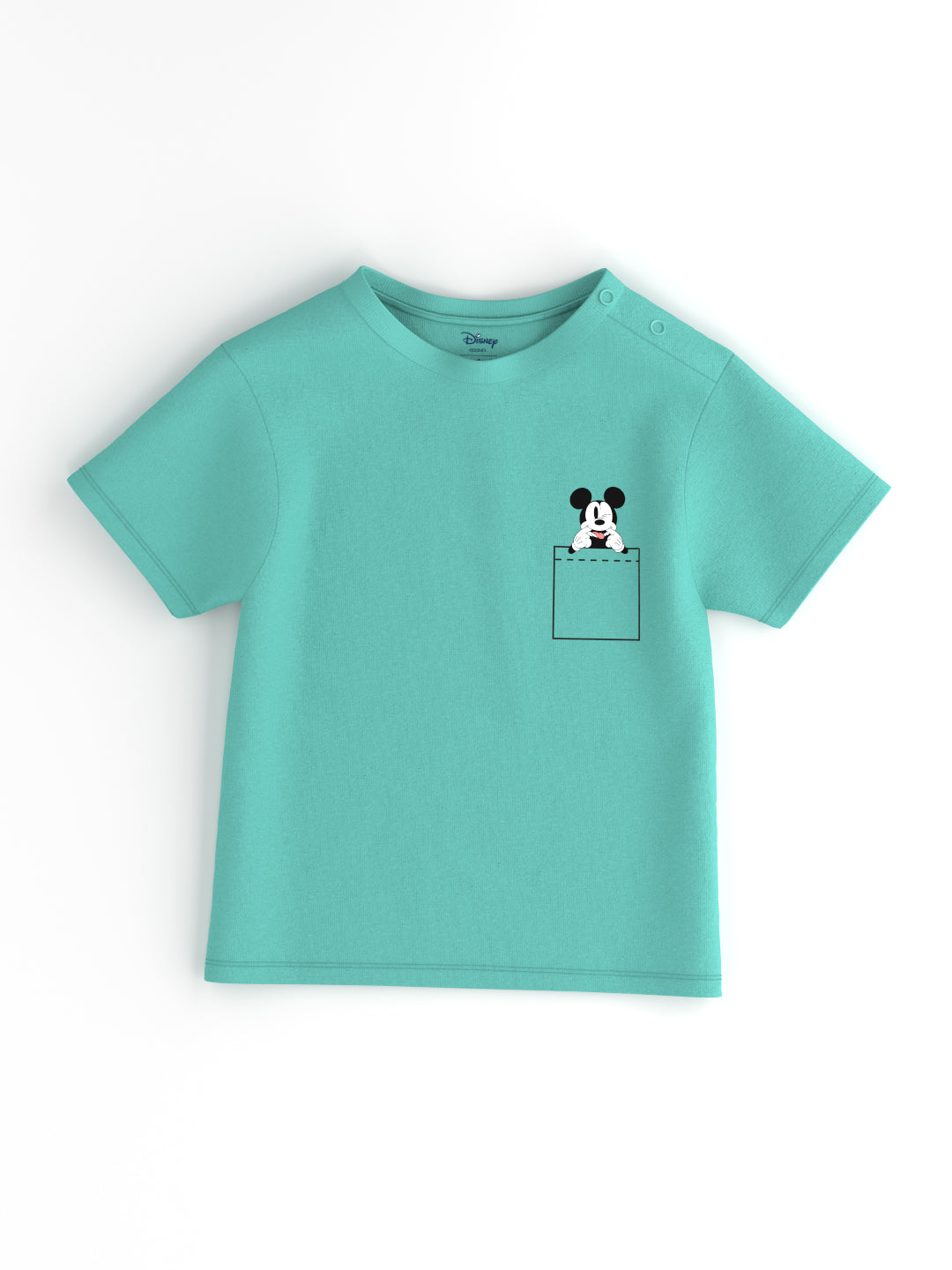 Nautinati Boys' Pack of 2 Cotton Mickey Mouse Printed T-shirts