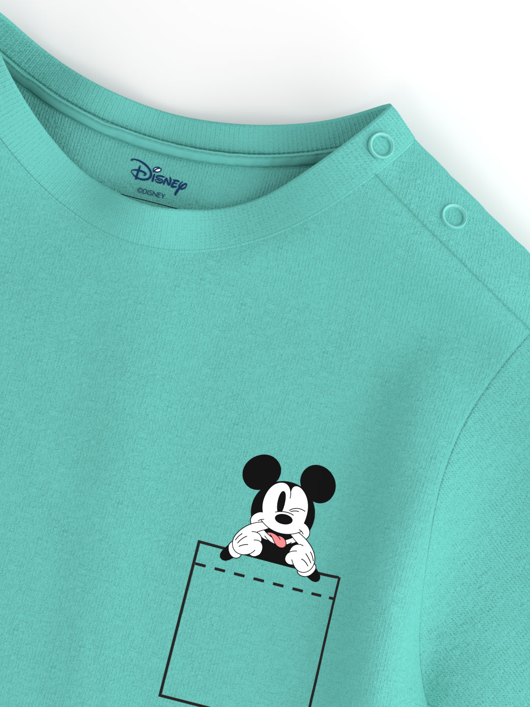 Nautinati Boys' Pack of 2 Cotton Mickey Mouse Printed T-shirts