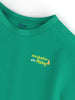 Nautinati Boys' Cotton T-shirt|Mickey Mouse Typography Print | Age 0 - 2 Years