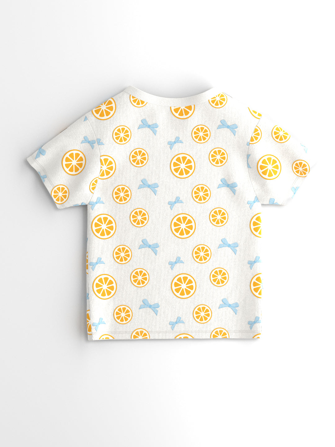 Nautinati Girls Solid and Fruit Print Cotton T-shirts | Pack of 3 T-shirts for 3 to 24 Months