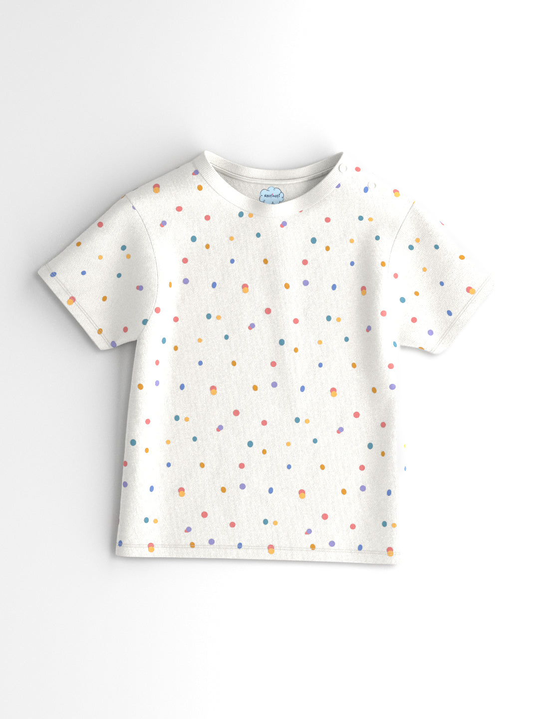 Nautinati Girls Graphic Print Cotton T-shirts | Pack of 2 T-shirts for 3 to 24 Months
