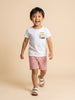 Nautinati Boys' Cotton London Calling Printed T-shirt and Shorts Co-ord set