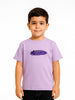 Nautinati Lavendar Puff-printed T-shirt for Boys
