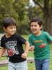 Nautinati Boys Pure Cotton Pack of 2 Disney Lightning McQueen Print Crew Neck T-shirts
