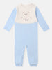 Nautinati Infantsâ€™ Premium Cotton Colourblock & Graphic Printed Sleepsuit