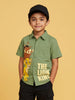 Nautinati Boys' Cotton Disney The Lion King Printed Shirt