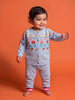 Nautinati Baby Girls Floral Knit Sweater & Jogger Set