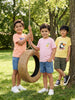 Nautinati Boys' Pack of 3 Cotton Pineapple and Bird Printed T-shirts