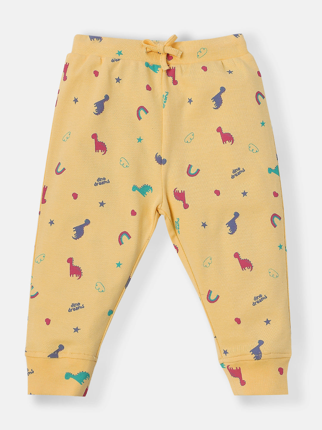 Nautinati Infants 100% Cotton Printed Ankle-length Pants