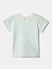 Nautinati Girls' Cotton Tops | Pack of 3 | Printed and Striped| Age 0 - 2 Years