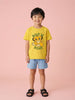 Nautinati Boys' 100% Cotton Crew Neck Disney Lion King Rock & Roar Placement Print T-shirt