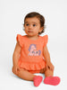 Nautinati Girls' Cotton Unicorn Print Top