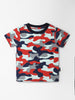 Nautinati Boys Cotton Camouflage AOP T-shirt