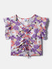 Nautinati Girls' Printed Top | Elastic Detail | Age 2 - 10 Years