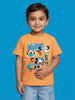 Nautinati Boys' 100% Cotton Crew Neck Disney Mickey Mouse Pop Art Placement Print T-shirt