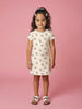Nautinati Girls' 100% Cotton All-over Unicorn Print T-shirt Dress