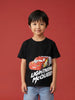 Nautinati Boys' 100% Cotton Disney Lightning McQueen Graphic Oversized Crew Neck T-shirt