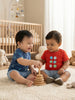Nautinati Baby Boys' Cotton All-over Number and Sea Animals Printed T-shirt Pack of 2