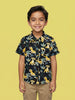 Nautinati Boys' 100% Cotton Disney Lion King All-over Print Resort Shirt