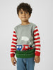 Boys Train-Themed Acrylic Pullover Sweatshirt