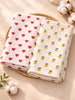 Nautinati Baby Girls' Muslin 100% Cotton Pack of 2 All-over Print Woven Swaddles